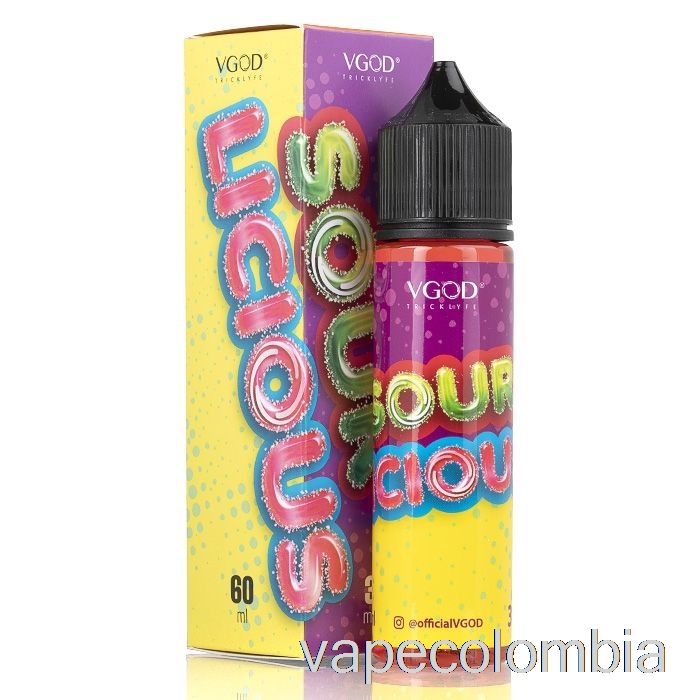 Vape Recargable Sourlicious - Vgod E-líquido - 60ml 0mg